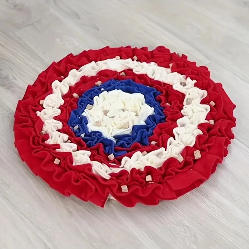 Dog Snuffle Mat for Dogs  Reduces Boredom & Anxiety Slow Eating & Smell Training Dog Brain Stimulating Toys  Small Dog Bed